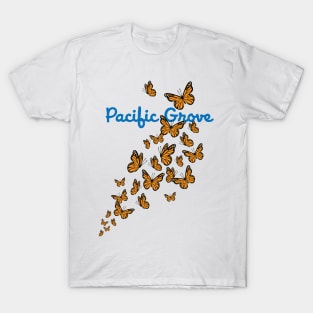 Pacific Grove California Monarch Butterflies in flight T-Shirt